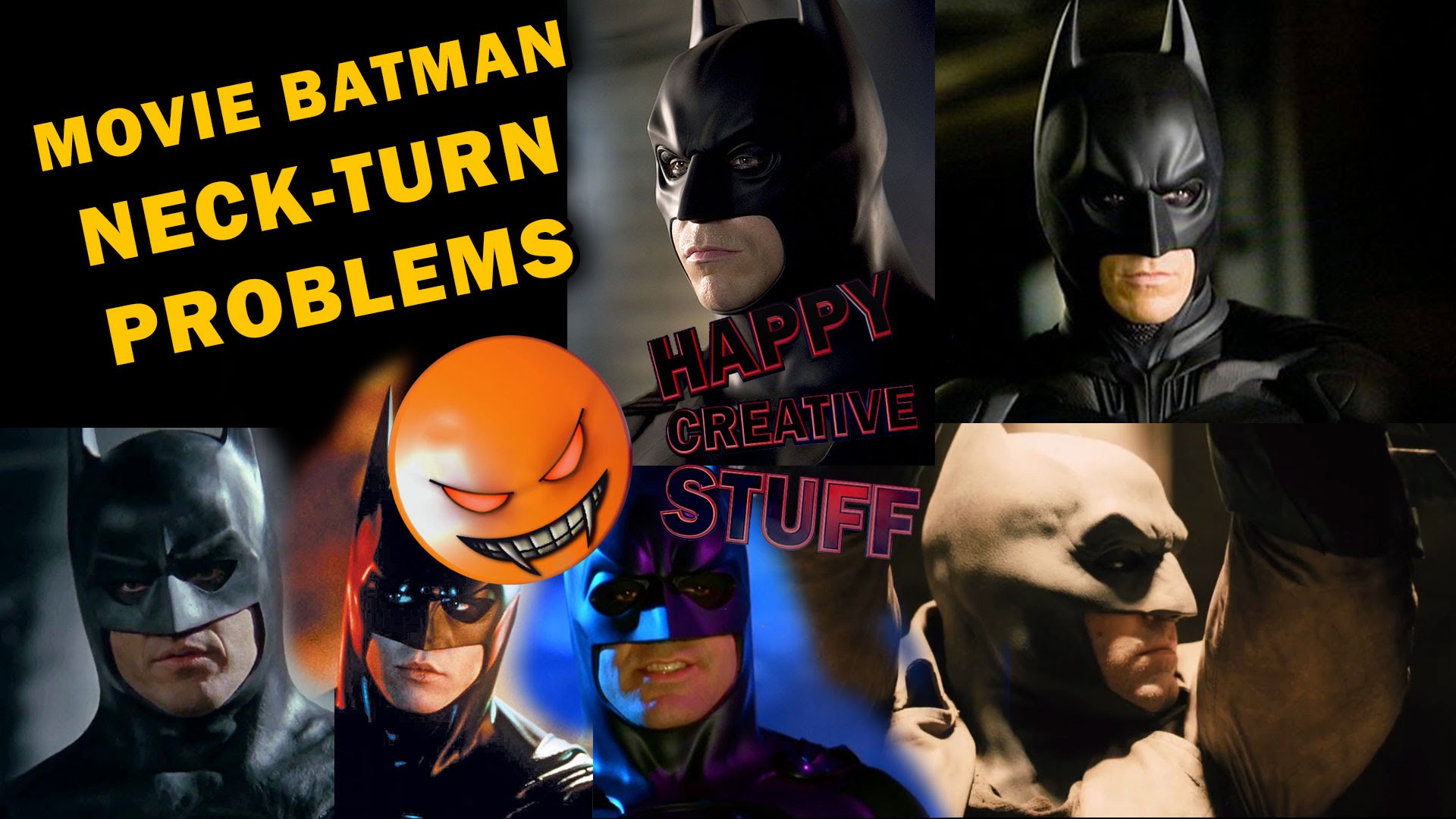 Movie Batman Neck turn problems - Bat Turn