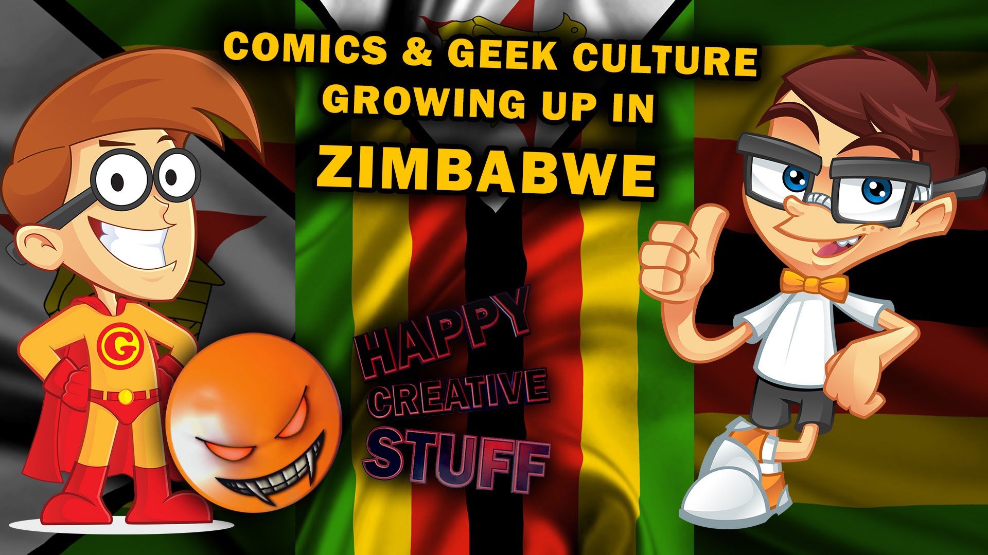 Superheroes and geek stuff growing up in Zimbabwe