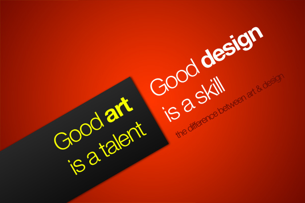 Tip: Designing is a skill